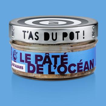 Pâté - Rillettes - Schweinefleisch - Alge - Dulse - Nori - Meeressalat -  franzoesische Feinkost - franzoesische  Spezialitaet - Bretagne